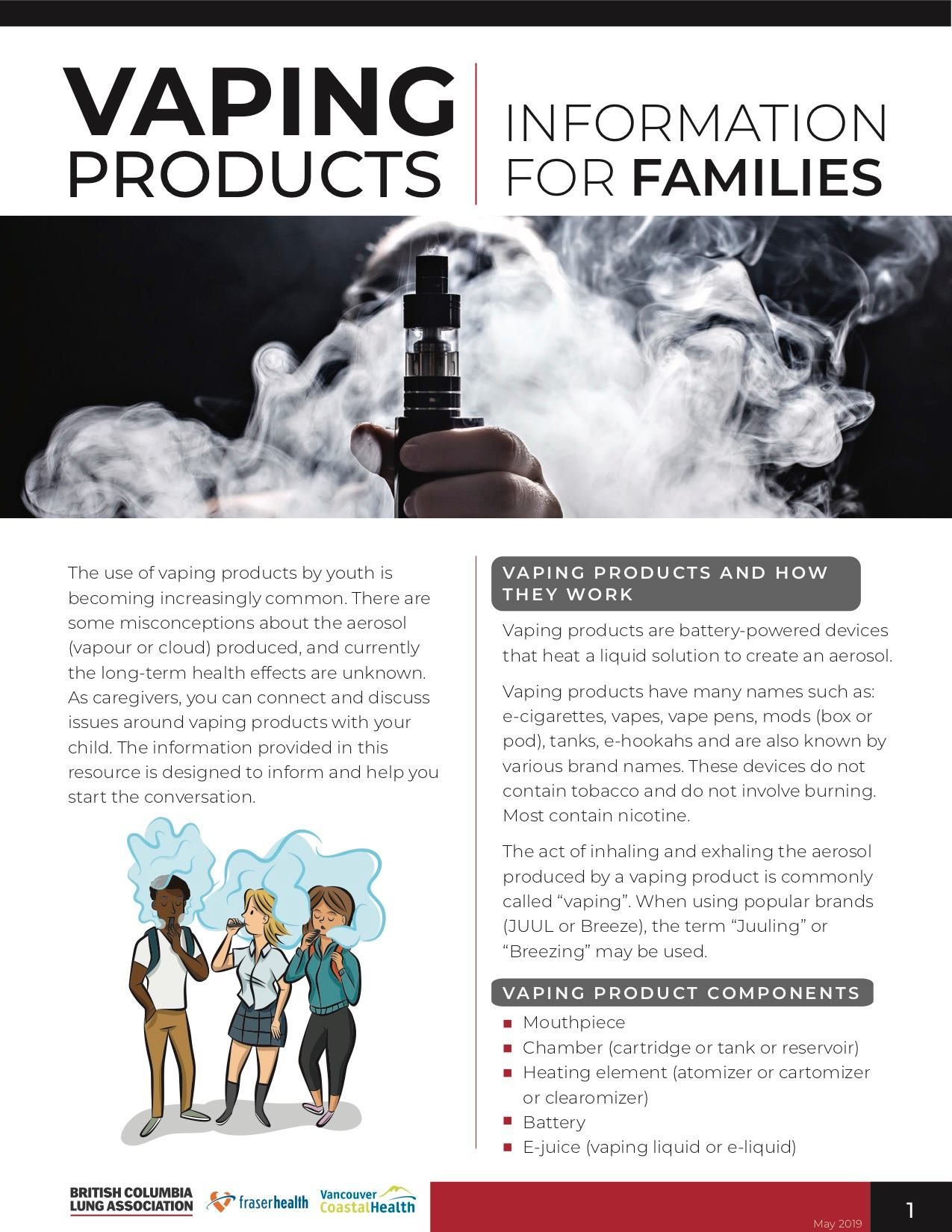 Information for Parents – Vaping Products
